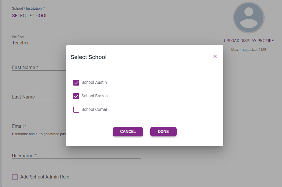 Manually Adding a User | Cengage Help