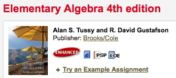 textbook with icon
