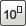 10 to a power button