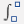 definite integral button