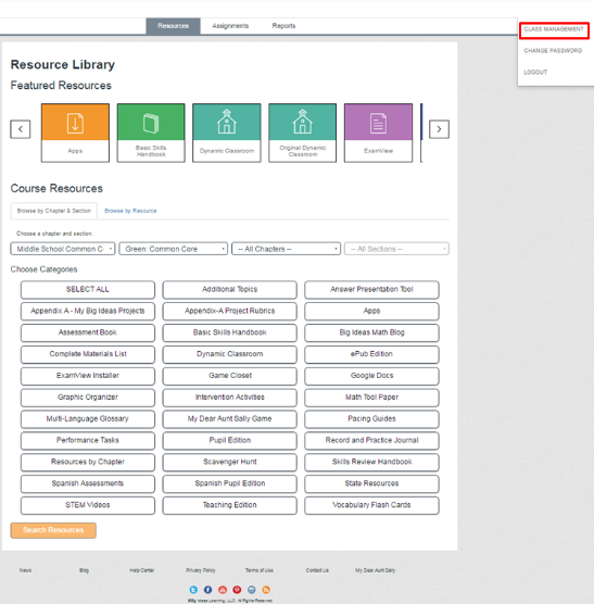 big-ideas-math-where-is-the-class-management-screen