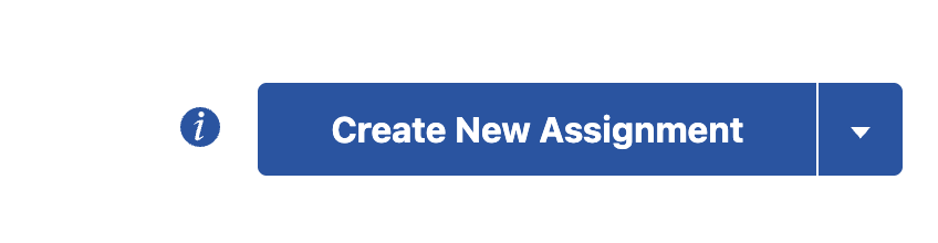 Create New Assignment button